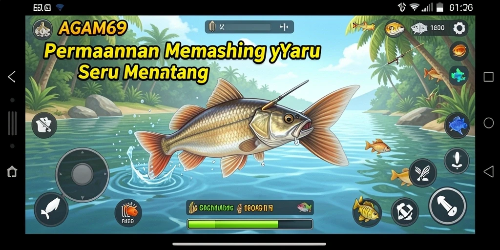 Tangkapan ikan besar dalam AGAM69 saat bermain di lokasi eksotis.