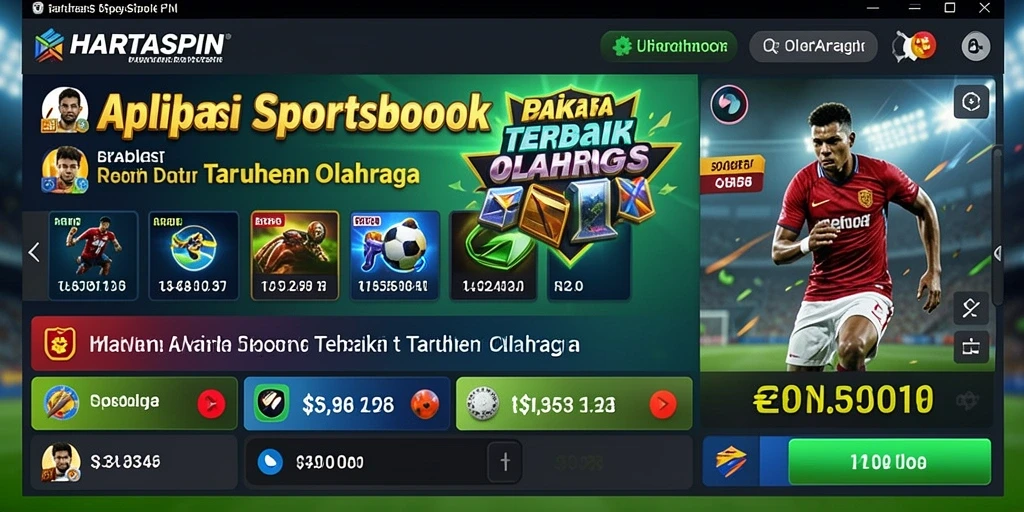 Tampilan gameplay HARTASPIN yang interaktif dan menarik.