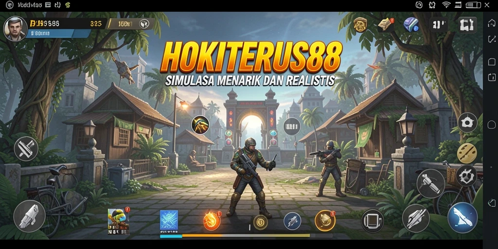 Tampilan gameplay HOKITERUS88 yang menarik dan interaktif.