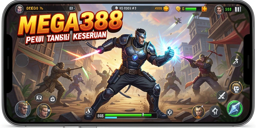 Tampilan gameplay MEGA388 yang intens dan menarik.