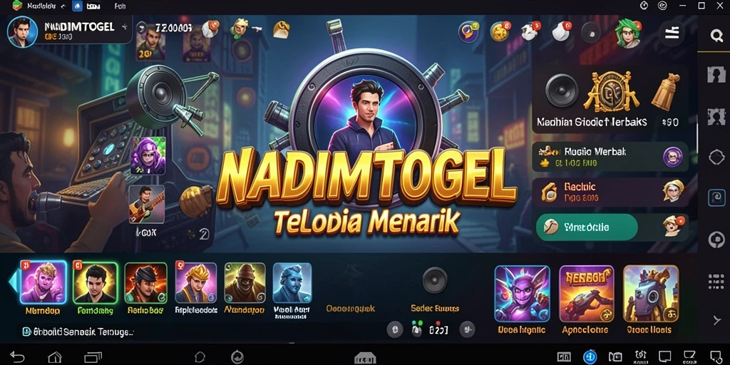 Tampilan gameplay NADIMTOGEL menampilkan antarmuka pengguna yang menarik dan intuitif.