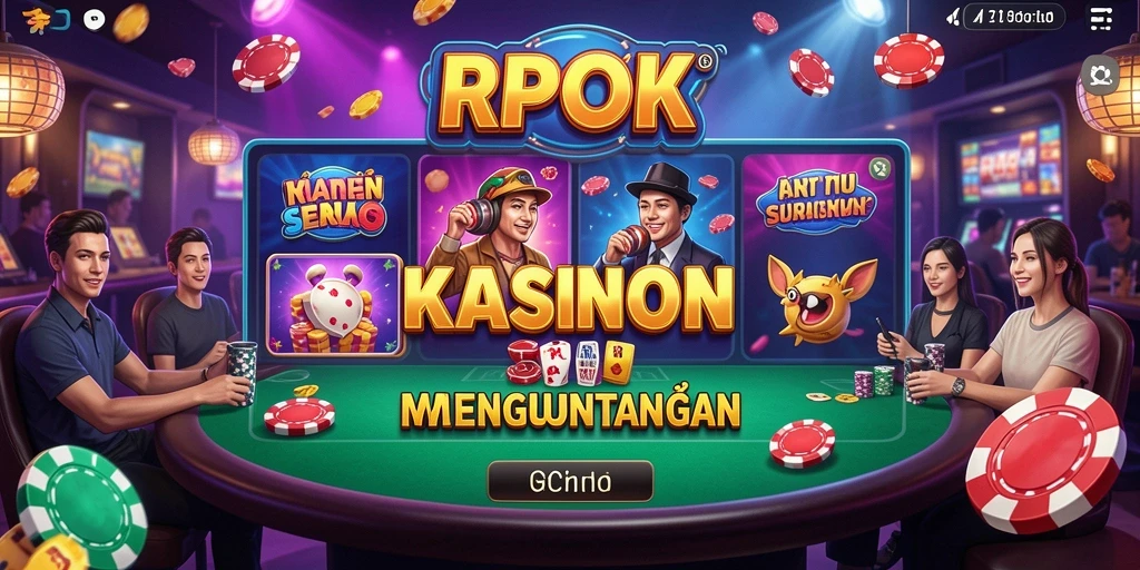 Tampilan gameplay RPOK yang mengasyikkan dan penuh warna.