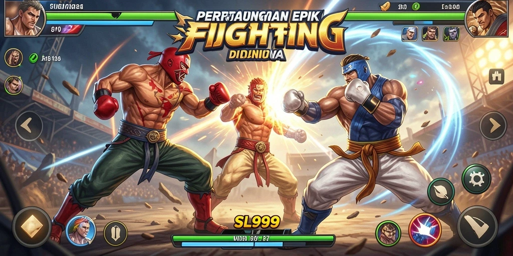 Pengalaman pertarungan seru dalam SL999.