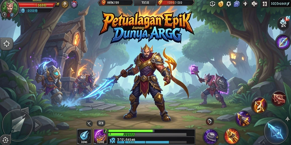Gameplay epik dalam WIN199 dengan pertarungan seru dan karakter menarik.